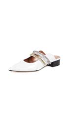 Self Portrait Carly Crystal Embellished Flats