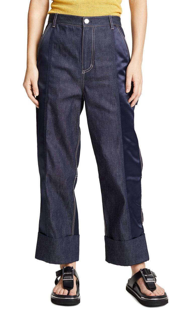 3 1 Phillip Lim Denim Cargo Pants