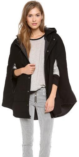 Tibi Quilted Cape