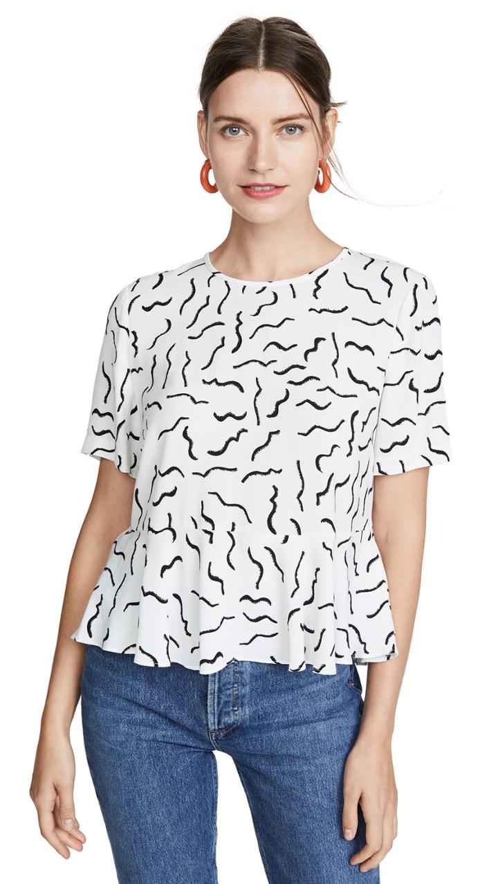 Diane Von Furstenberg Orilla Blouse