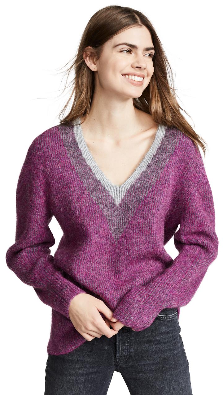 Rag Bone Jonie V Neck Pullover