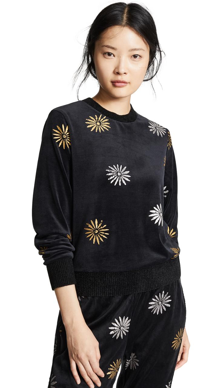 Splendid X Margherita Velutto Daisy Sweatshirt