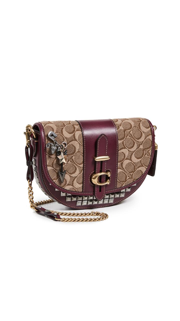 Coach 1941 Signature Jacquard Saddle Bag