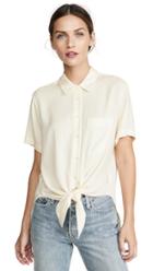 Theory Tie Front Top
