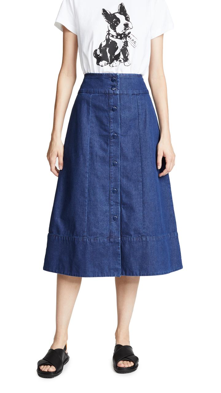 A P C Knight Skirt
