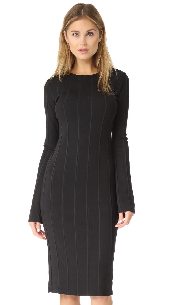 Kendall Kylie Long Sleeve Dress