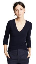 James Perse V Neck Cashmere Sweater