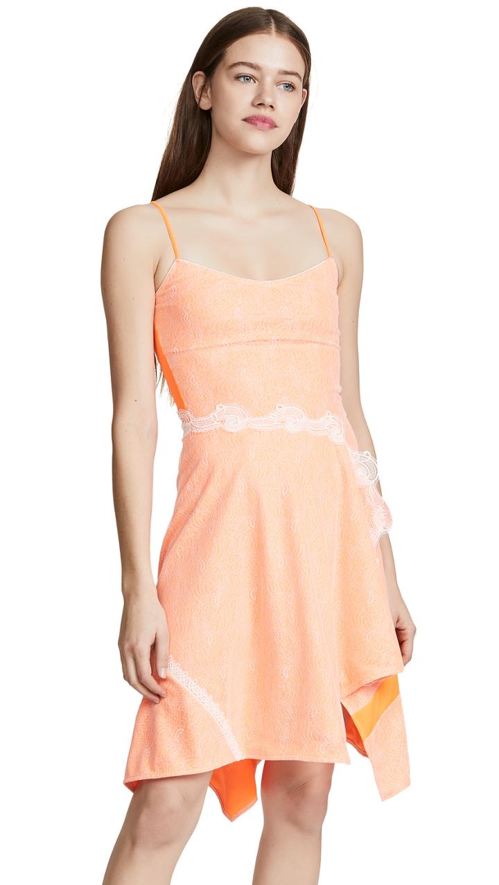 Koche Scoop Neck Printed Dress