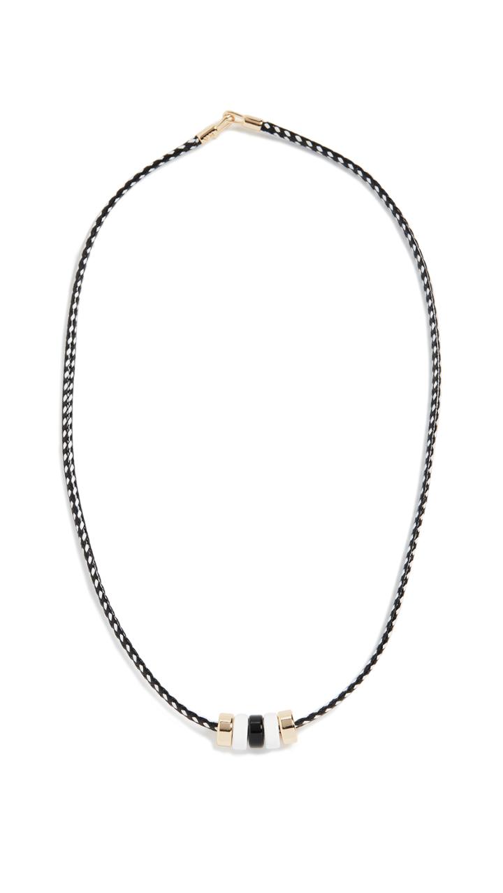 Roxanne Assoulin Little Bits Black And White Necklace