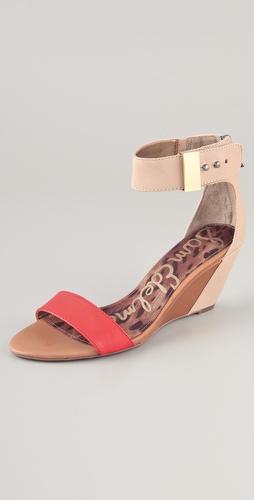 Sam Edelman Sophie Low Wedge Sandals