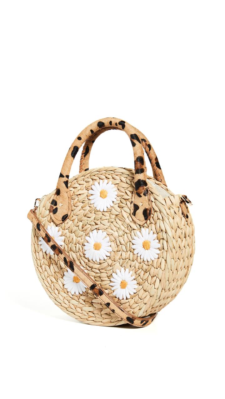 Poolside Bags The Maxine Bag Natural Daisy
