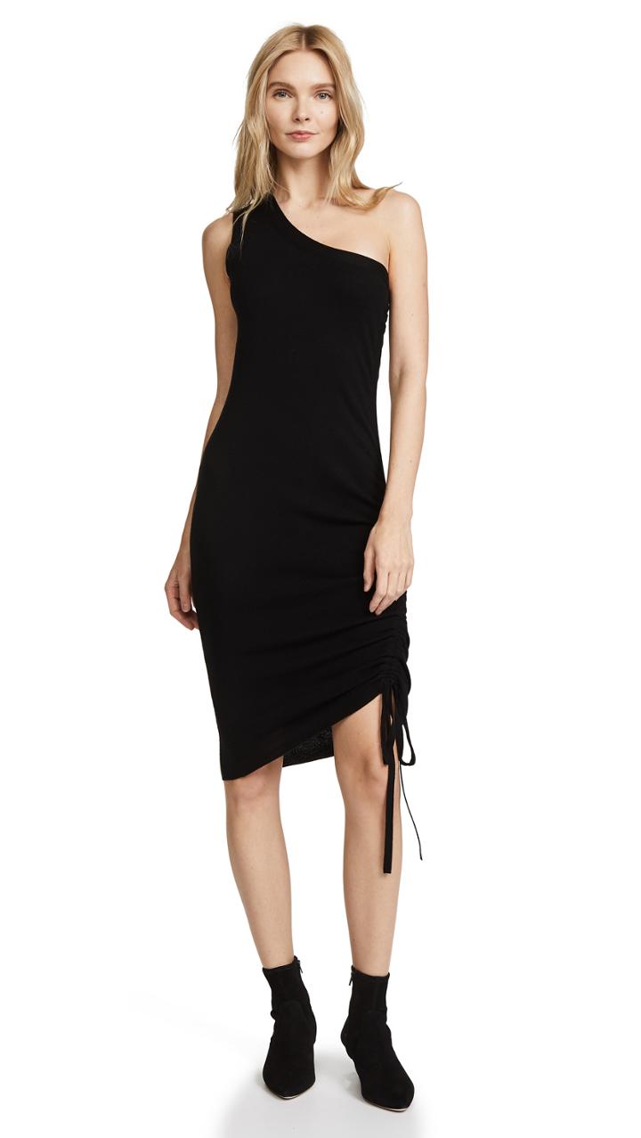T By Alexander Wang One Shoulder Sweater Dress