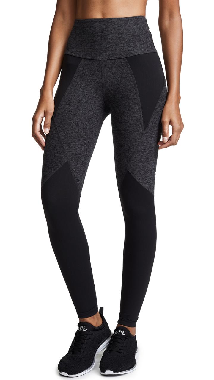 Beyond Yoga Space Dye Paneled High Waisted Leggings