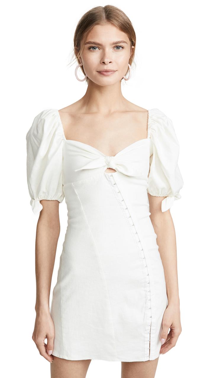 For Love Lemons Macaroon Hook Front Mini Dress