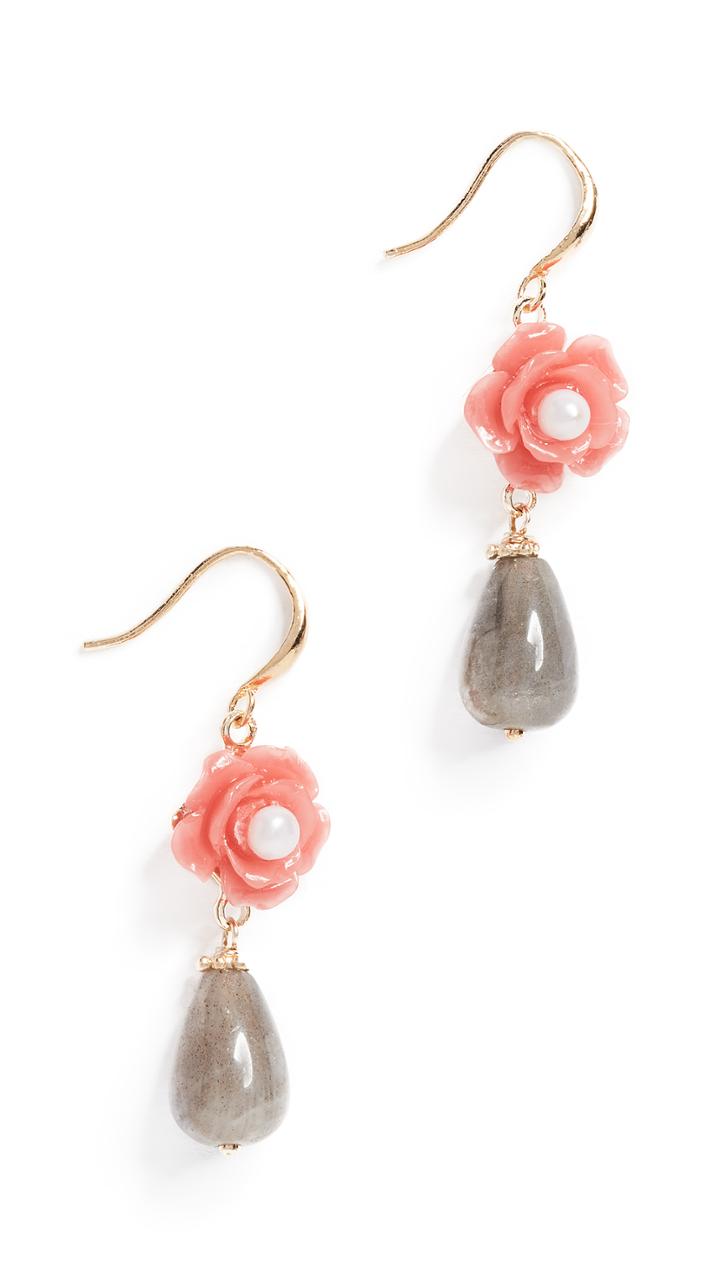 Theia Jewelry Charlotte Double Tier Earrings
