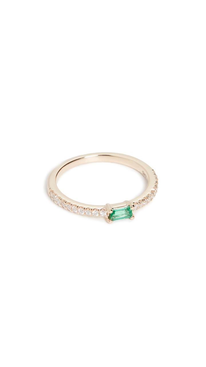My Story The Julia Birthstone 14k Ring May