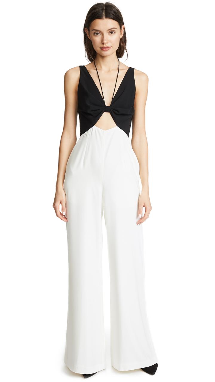 Jill Jill Stuart Two Tone Jumpsuit