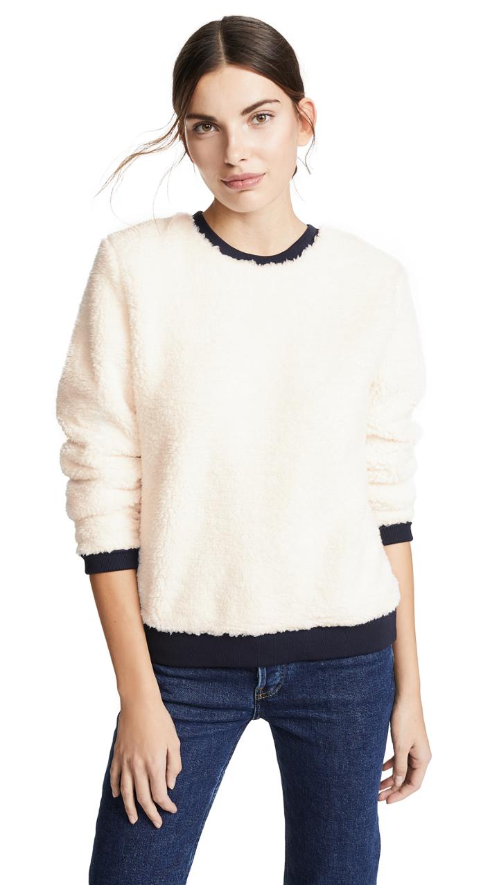 Tory Sport Sherpa Pullover