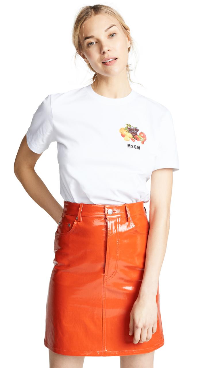 Msgm Msgm Fruit Tee