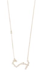 Lulu Frost 14k Gold Scorpio Necklace With White Diamonds