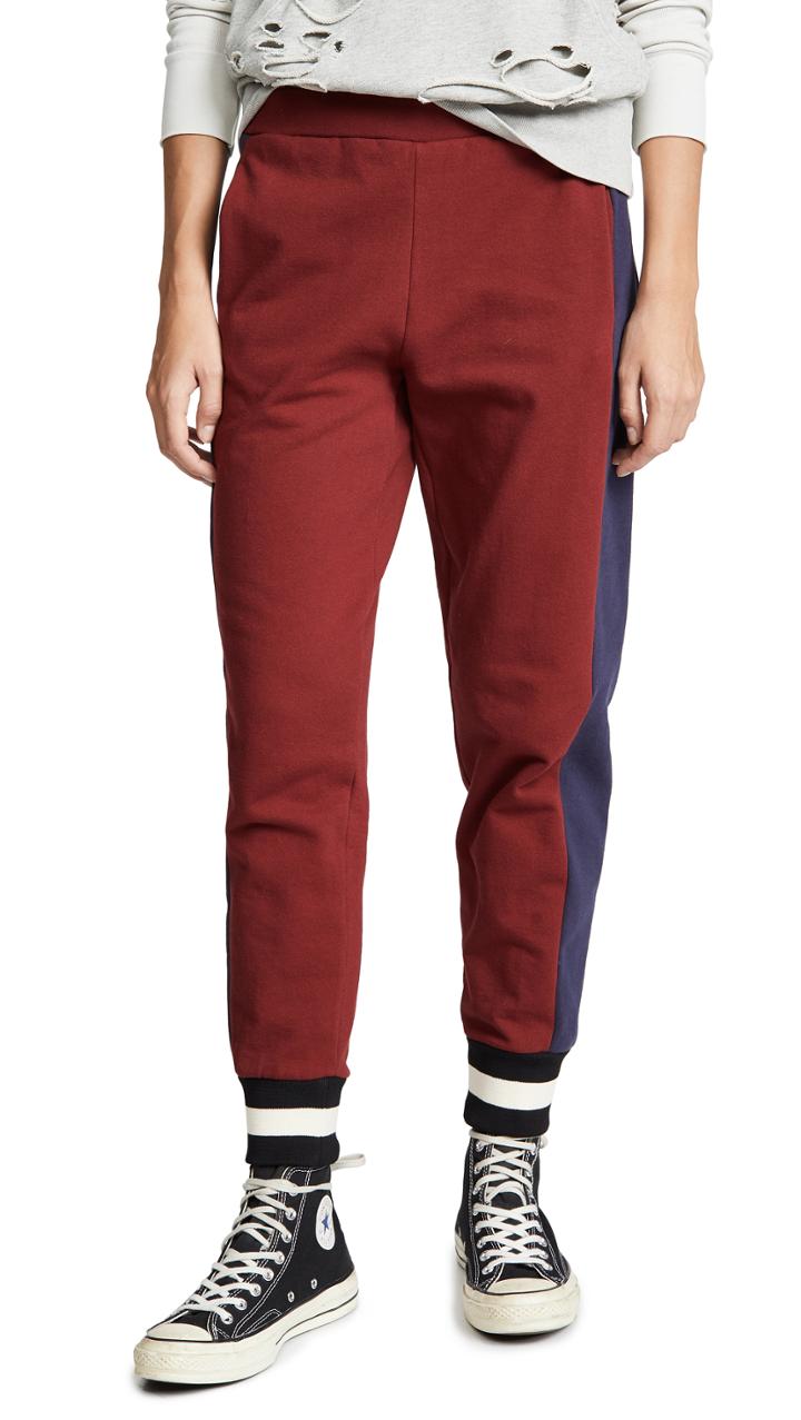 Wilt Colorblock Crop Skinny Joggers