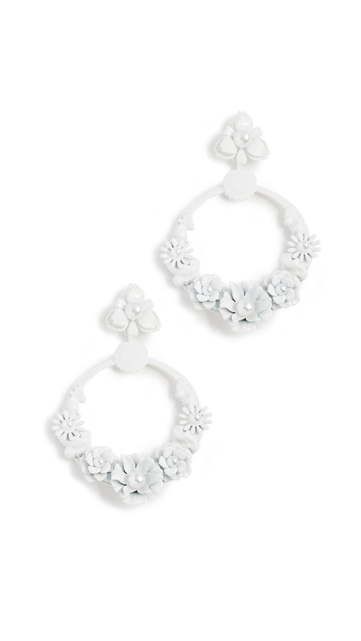 Elizabeth Cole Pearson Earrings