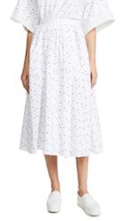 Adam Lippes Gathered Midi Skirt