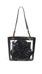 What Goes Around Comes Around Chanel Black Caviar Supermodel Tote