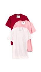 Cedric Charlier X Fruit Of The Loom 3 Pack T Shirt Set