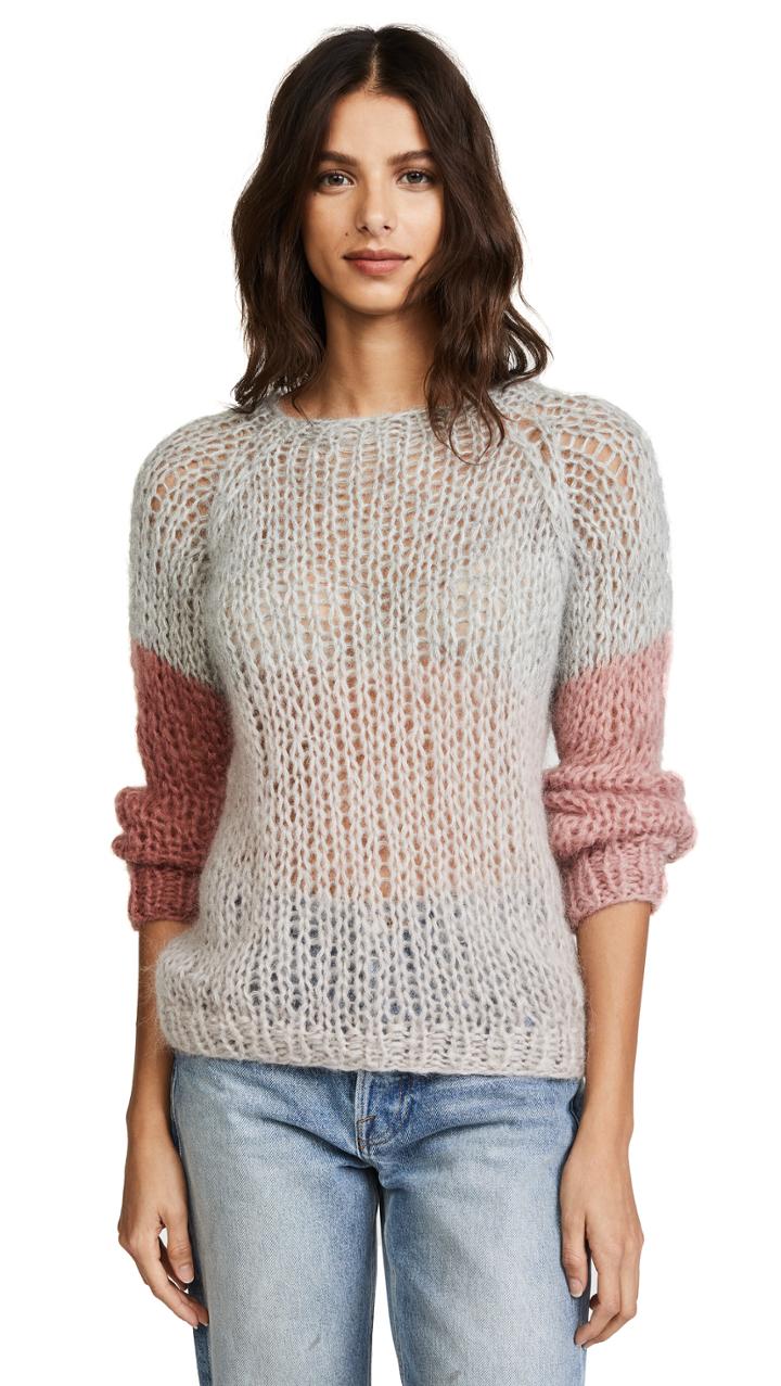 One By Maiami Colorblock Sweater