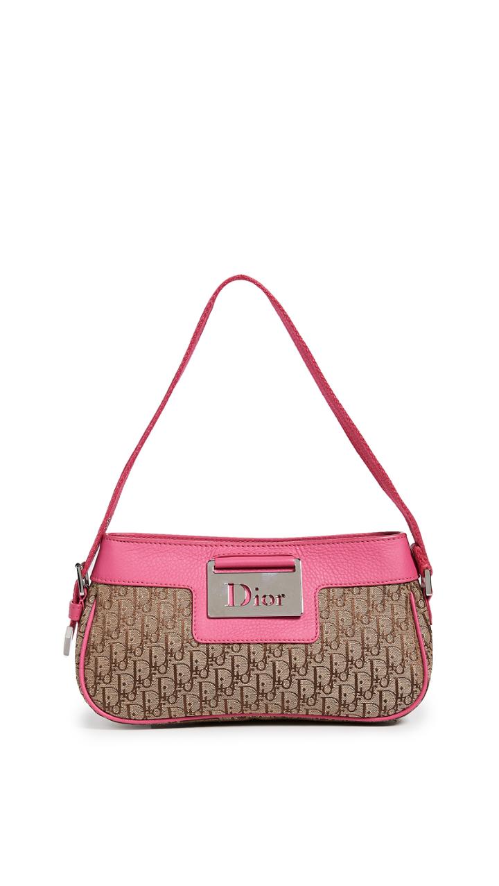 What Goes Around Comes Around Dior Canvas Small Handbag