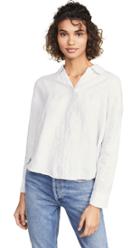 James Perse Relaxed Drape Button Down Shirt