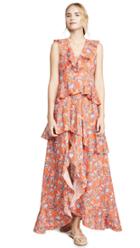 Cynthia Rowley Savannah Tiered Maxi Dress
