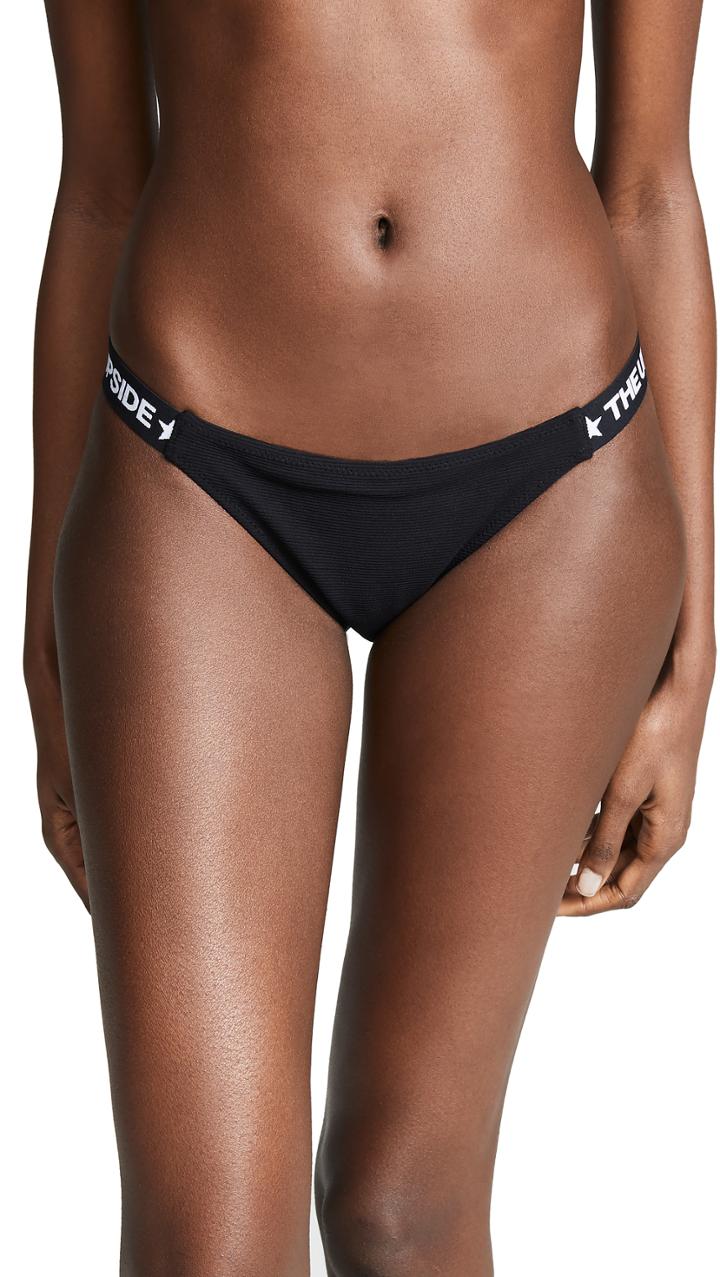The Upside Black Rib Jolie Bottoms