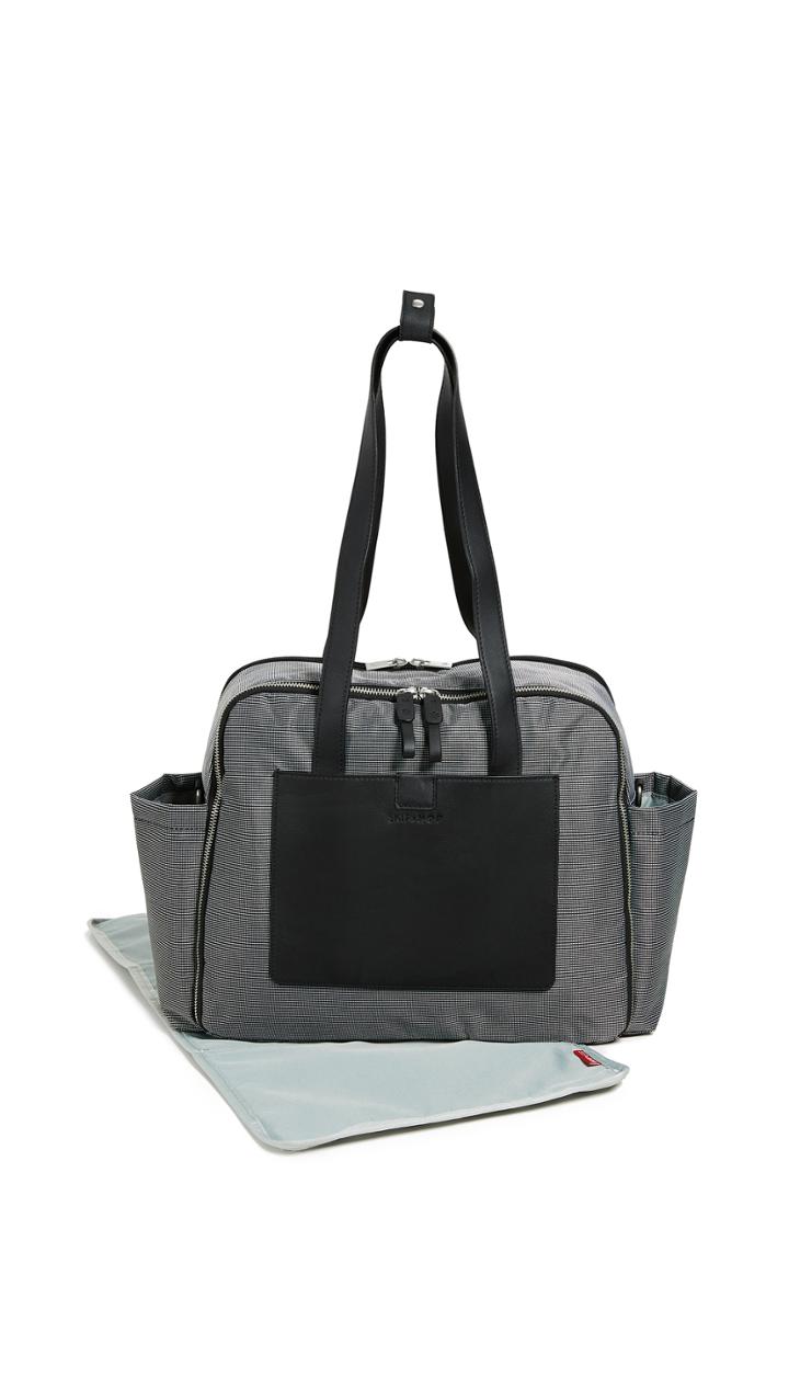 Skip Hop Madison Square Diaper Tote
