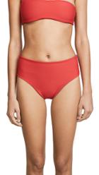 Solid Striped Reversible Swim Team Isabeli Bikini Top