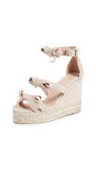 Castaner Guara Bow Wedge Sandals