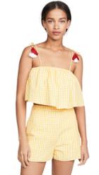 Kos Resort Gingham Top