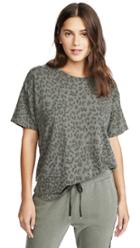 Sundry Leopard Boxy Tee