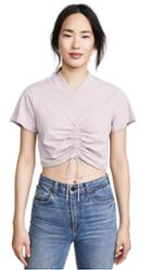 Alexanderwang T High Twist Jersey Tee With Ties