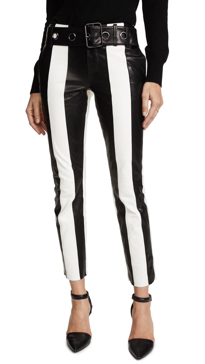 Frame Paneled Pants