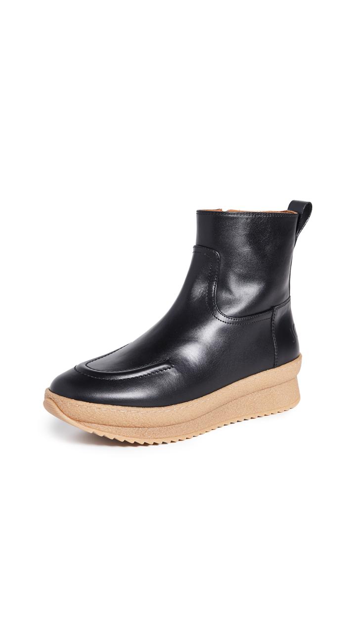 Joseph Crosta Crepe Booties