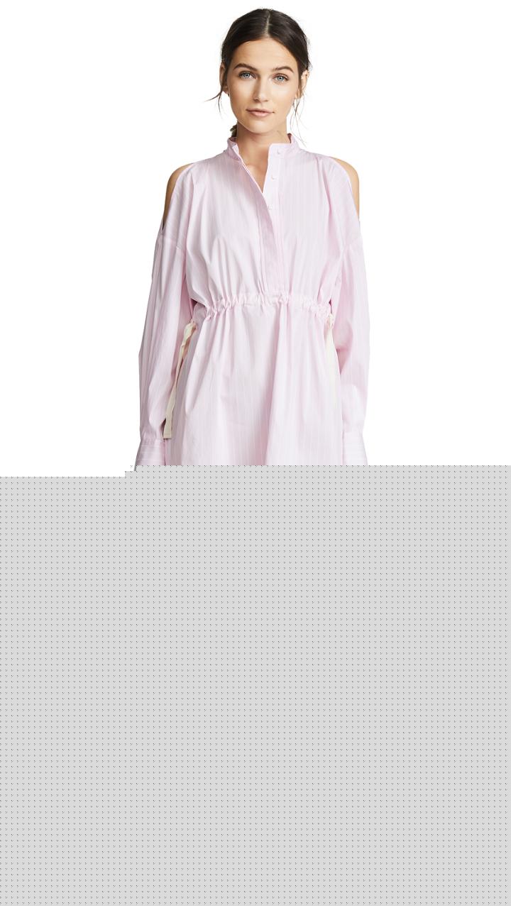 Edition10 Striped Shirtdress