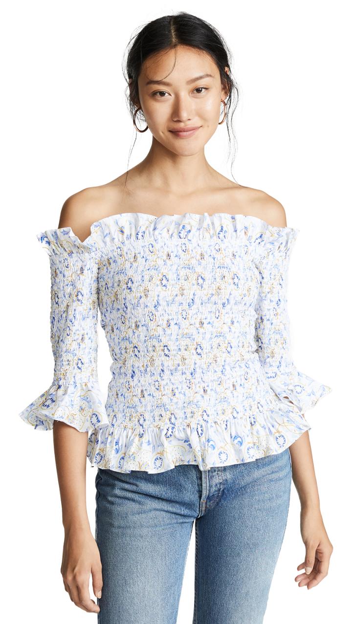 Caroline Constas Calida Top