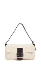 What Goes Around Comes Around Fendi Zucca Baguette Bag