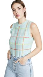 Alice Olivia Rosalina Sleeveless Shell Sweater