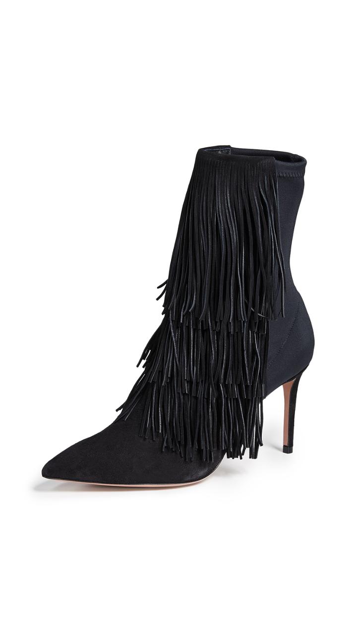 Aquazzura Shake 85 Stretch Booties