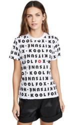 Maison Kitsune Tee Shirt Kool Fox All Over