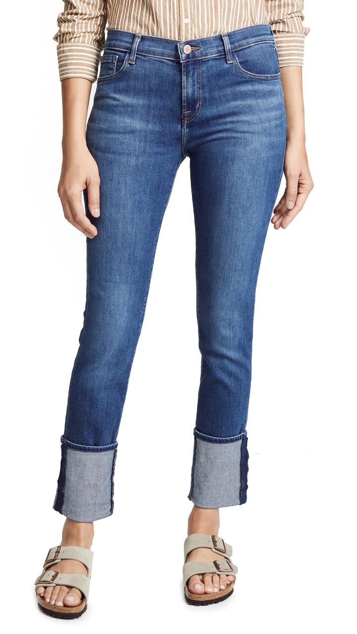 J Brand Maude Mid Rise Cigarette Jeans