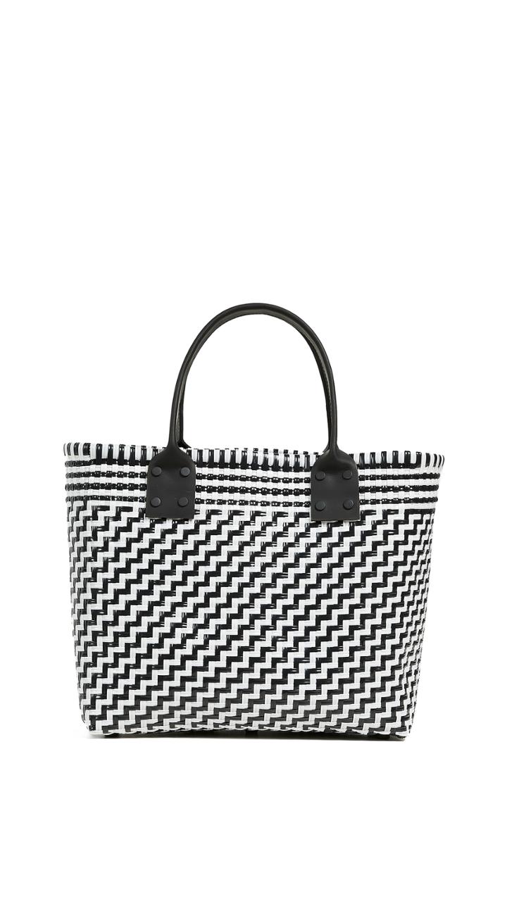 Truss Medium Tote With Leather Handles